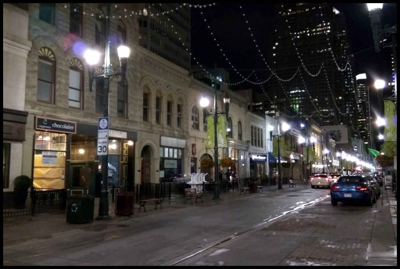Calgary de noche