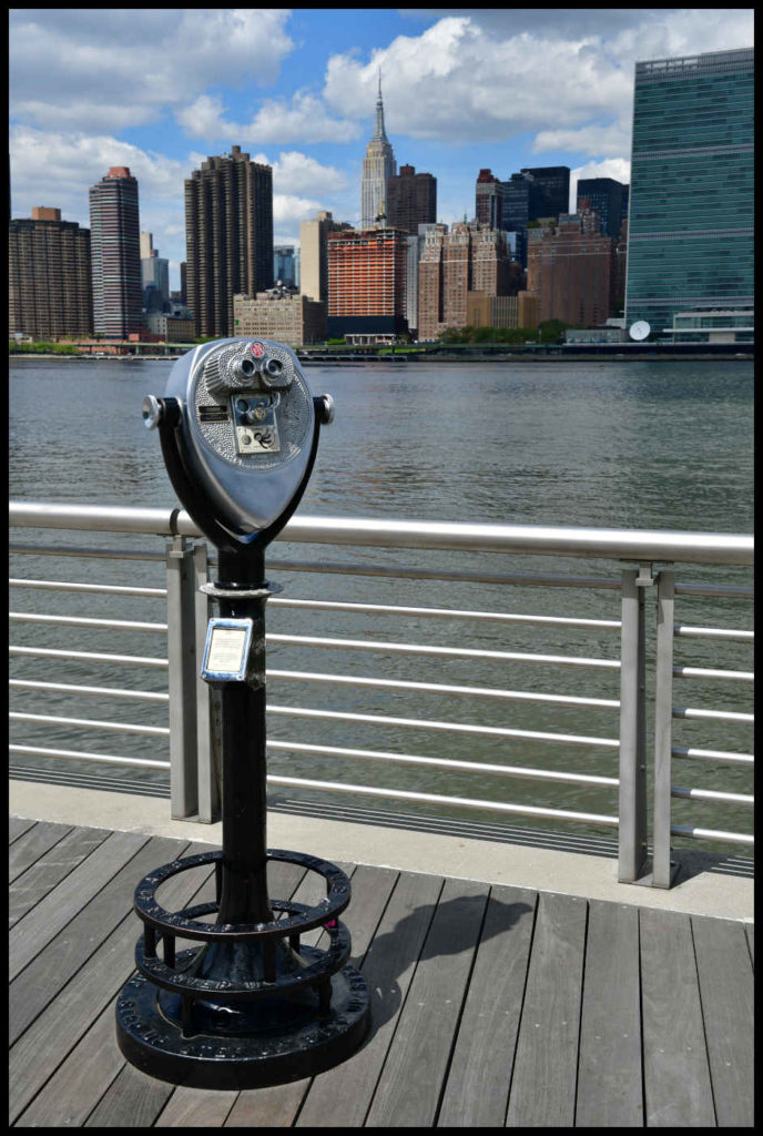 Binocular para ver Manhattan