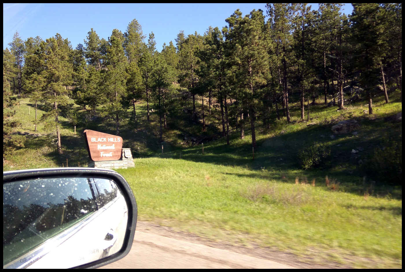 Señal de Black Hills National Forest