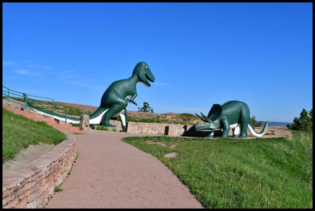 Tyrannosaurus Rex y Triceratops