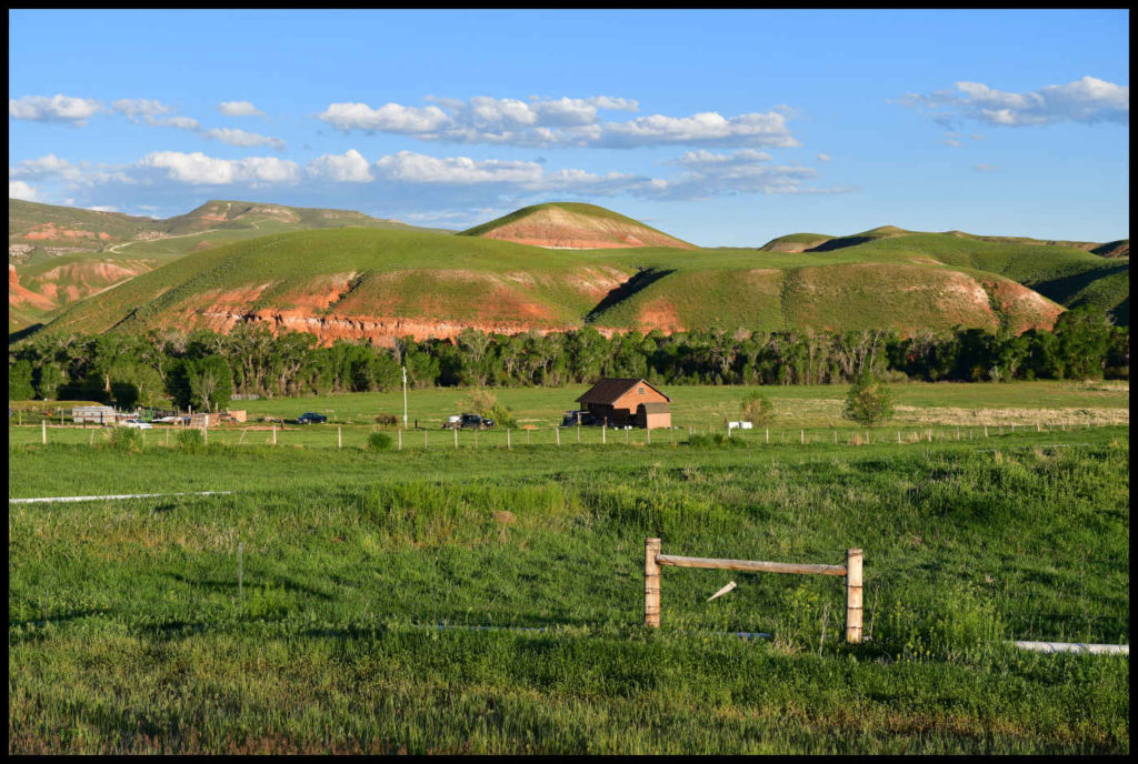 Rancho cerca de Chimney Rock