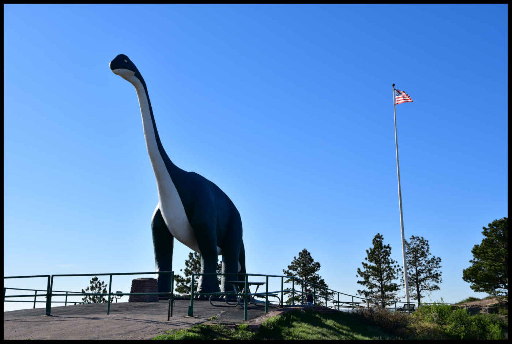 Apatosaurus en Dinosaur Park