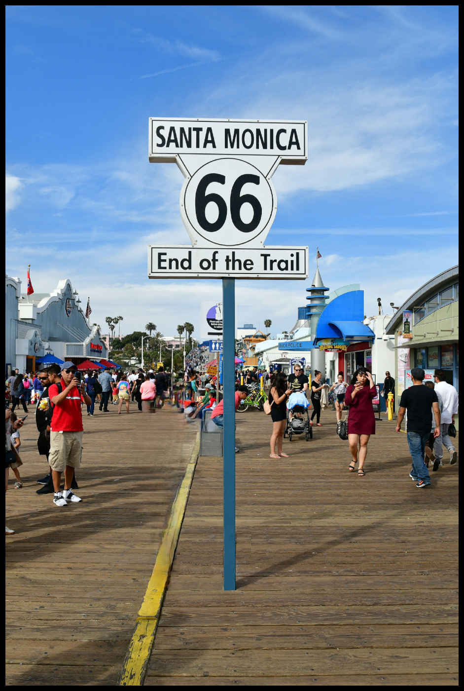 Final Ruta 66 - Santa Monica