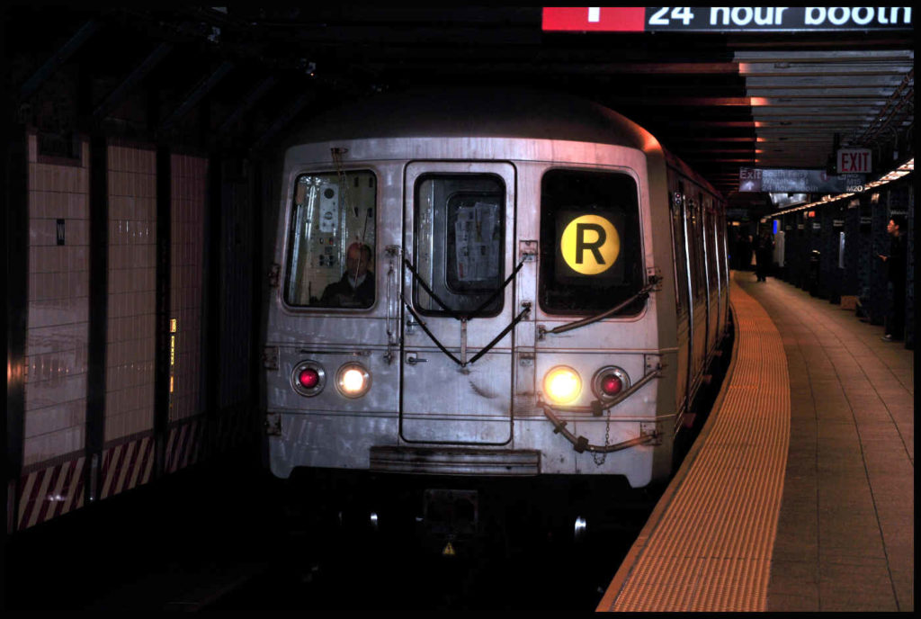 Vagón del metro de Nueva York