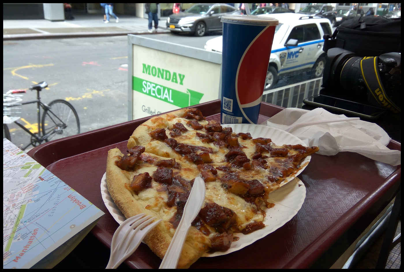 Pizza en el Downtown