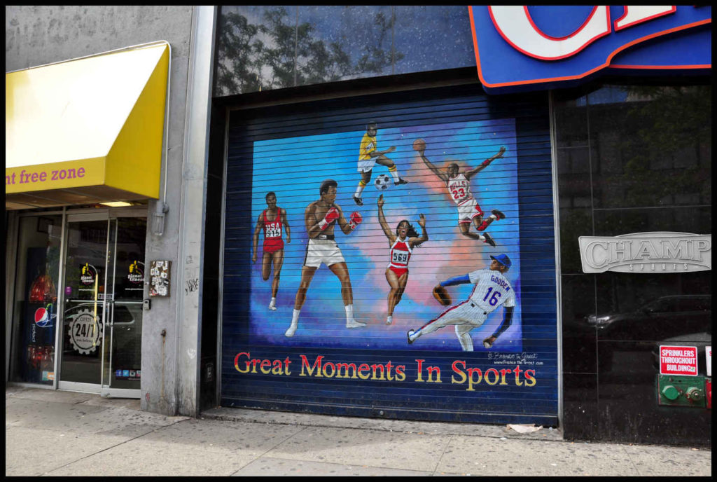 Mural llamado Great Moments in Sports