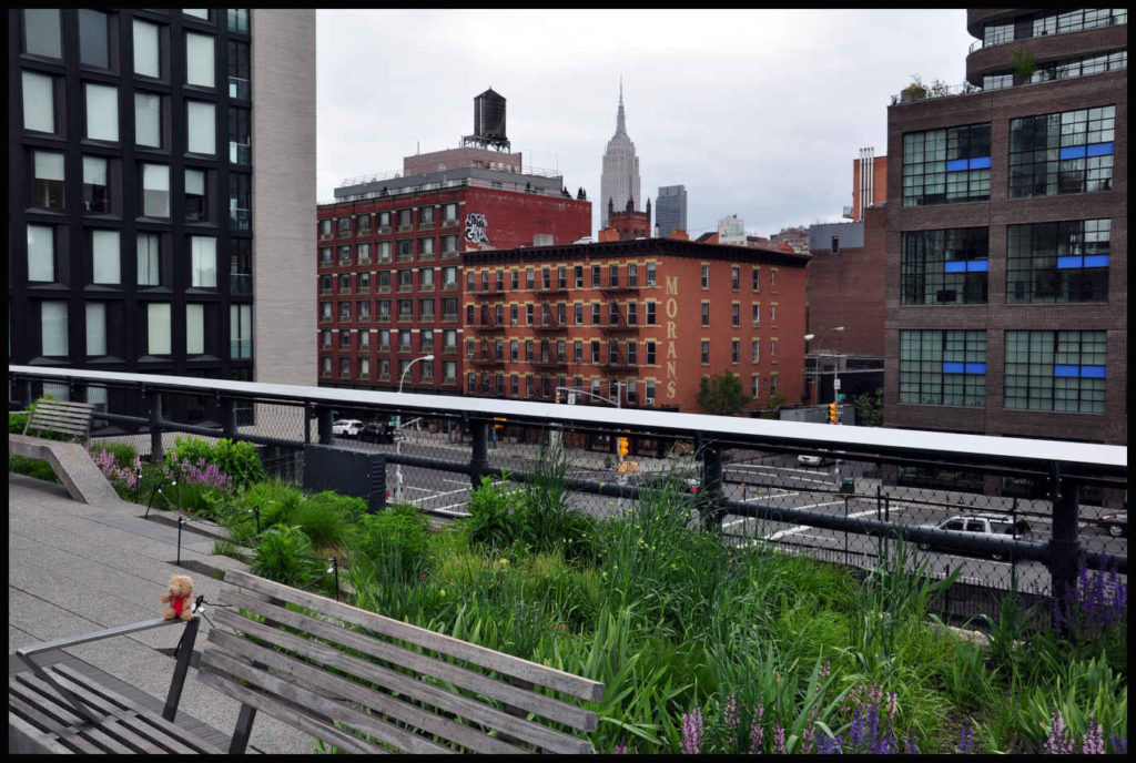 Vistas del Empire State desde el High Line