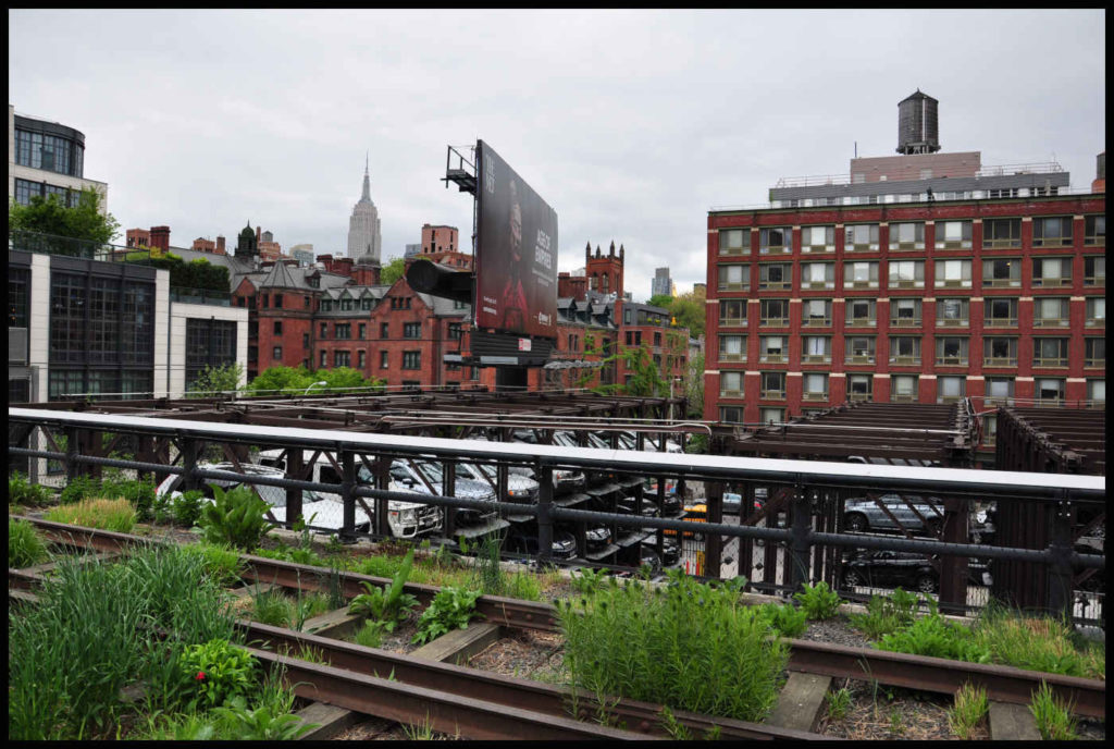 Vías en el High Line
