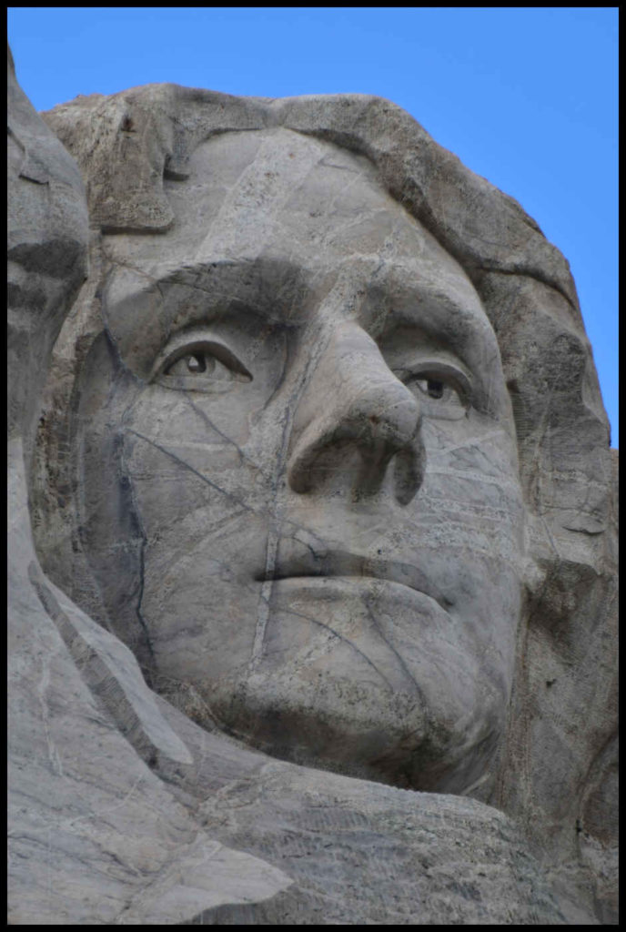 Monte Rushmore, Thomas Jefferson