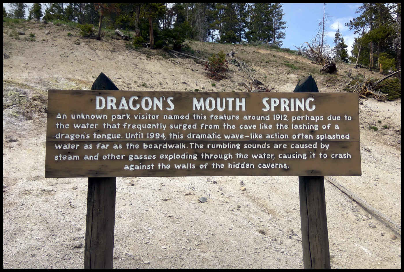 Información de Dragon's Mouth Spring