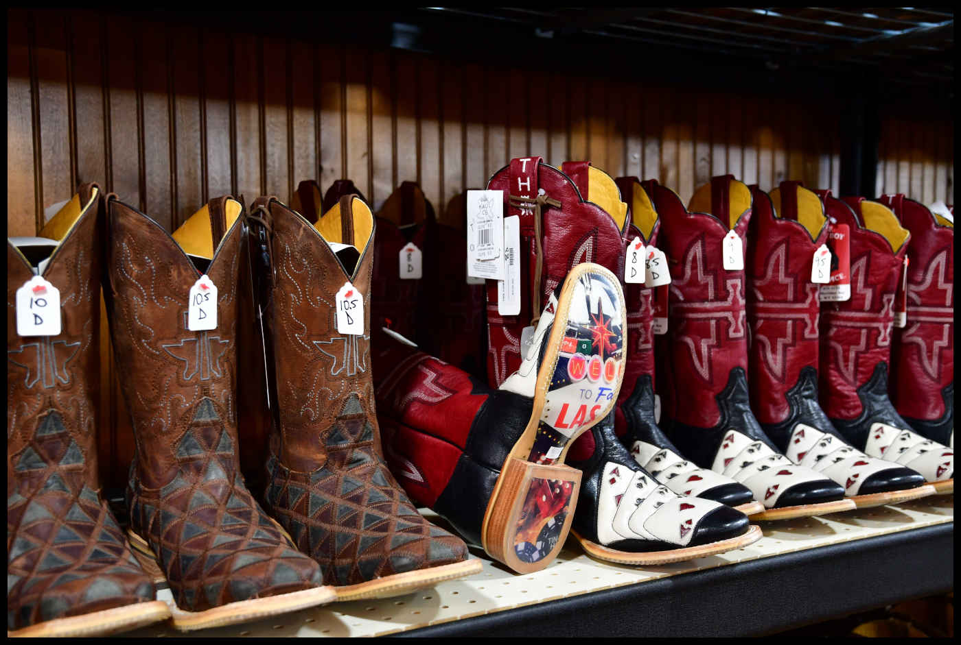Botas de Cowboy en Wayne's Boot Shop