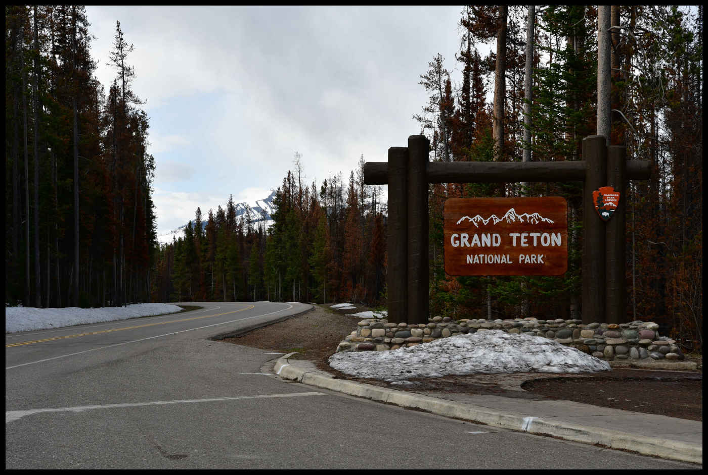Entrada a Grand Teton National Park