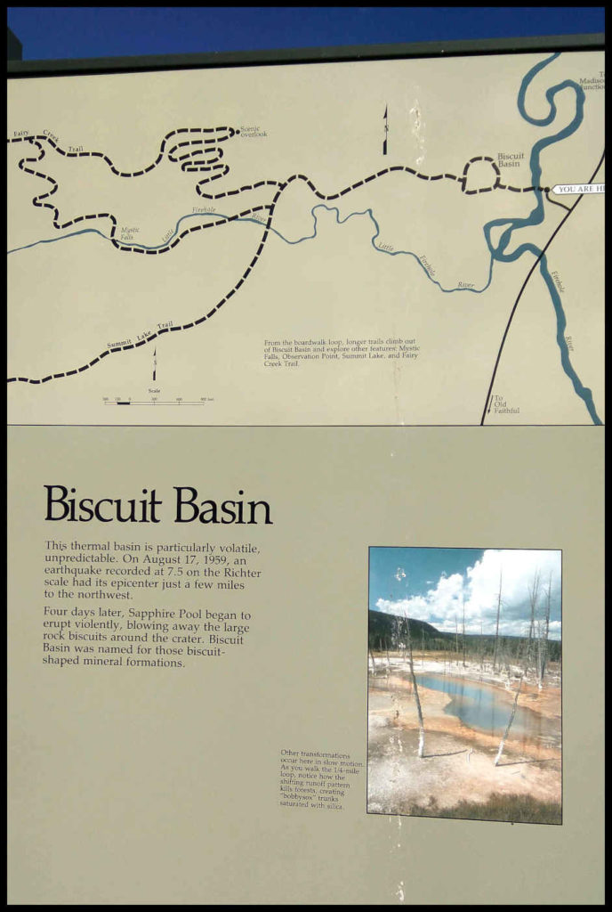 Información de Biscuit Basin