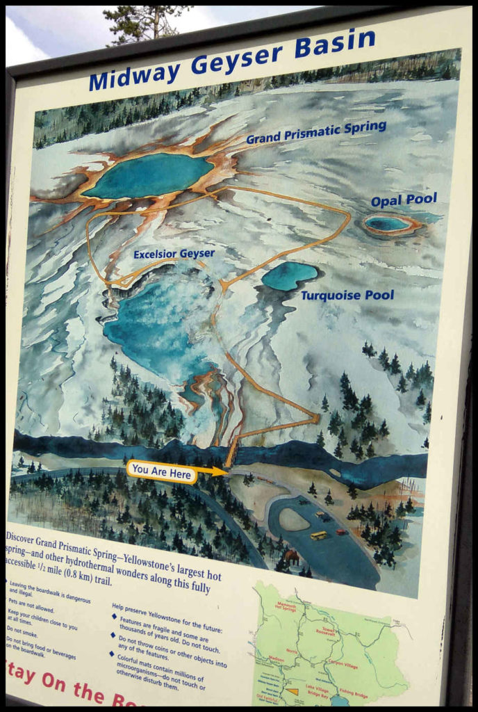 Información de Midway Geyser Basin