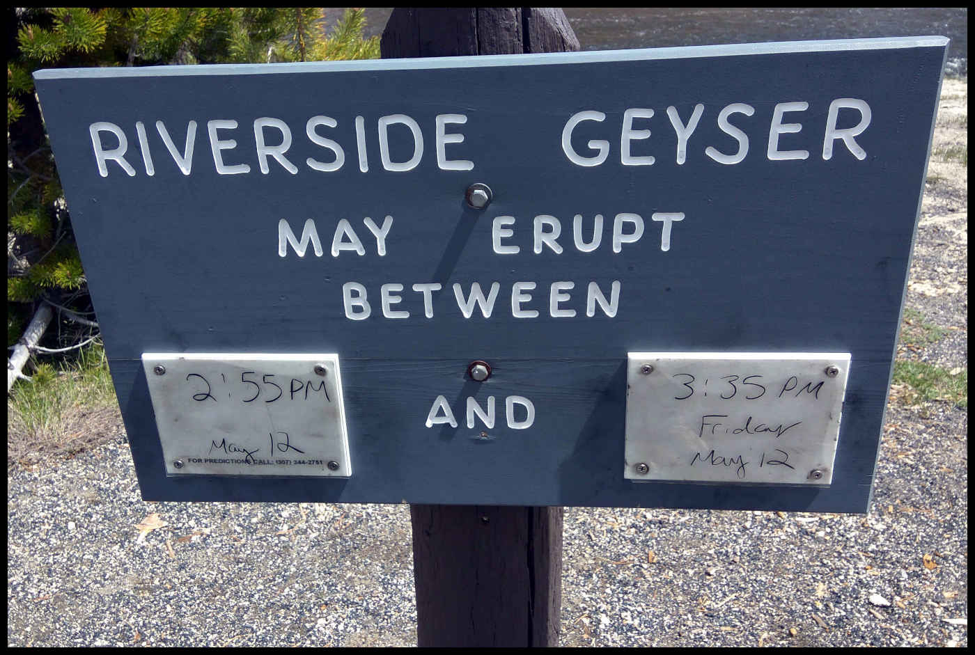 Información de Riverside Geyser