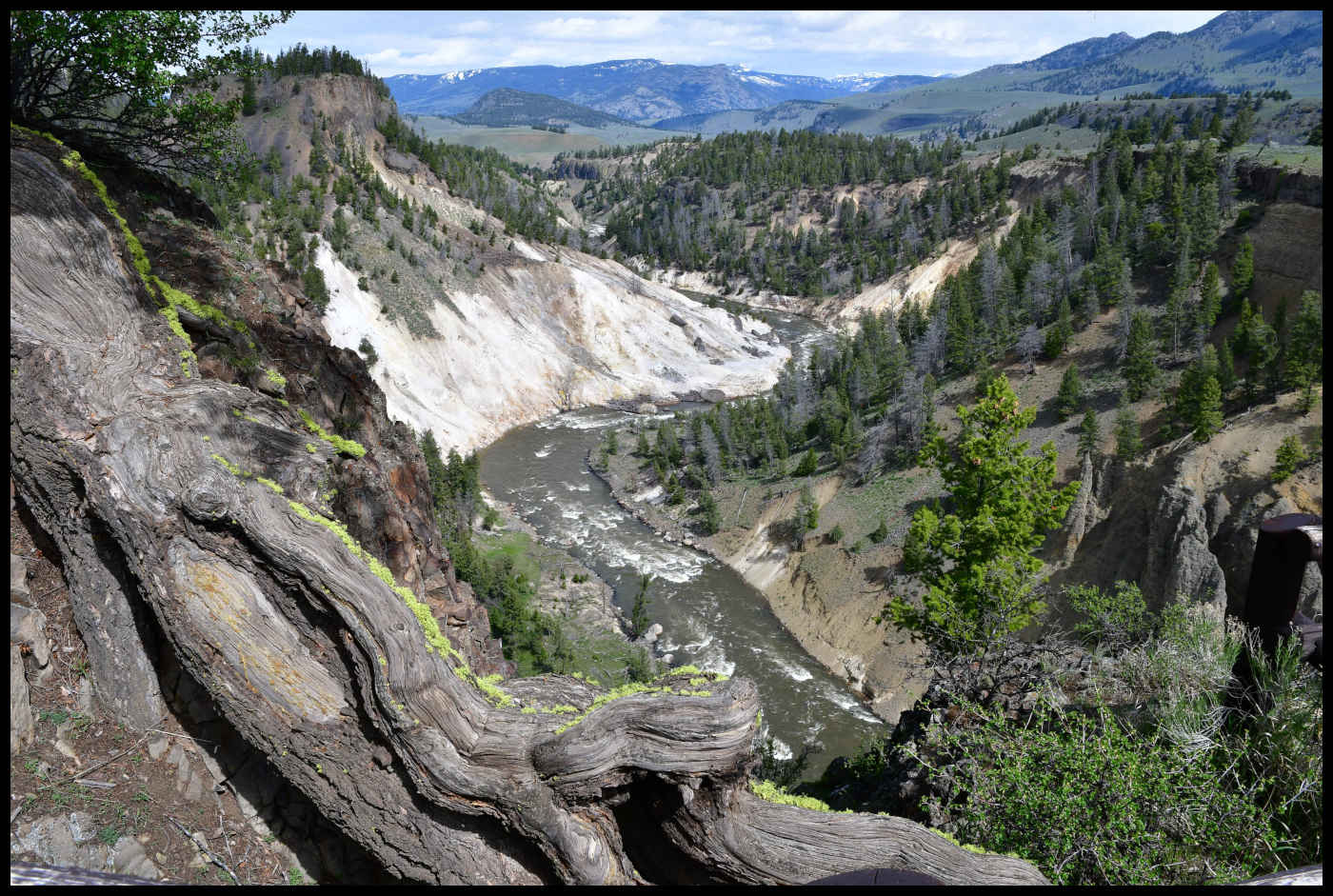 Río Yellowstone en The Narrows