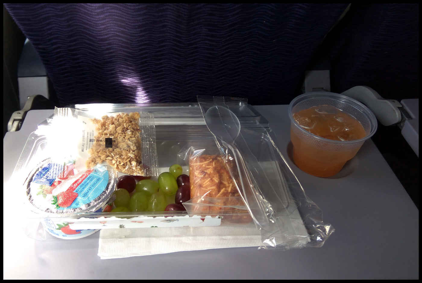 Desayuno en Hawaiian Airlines