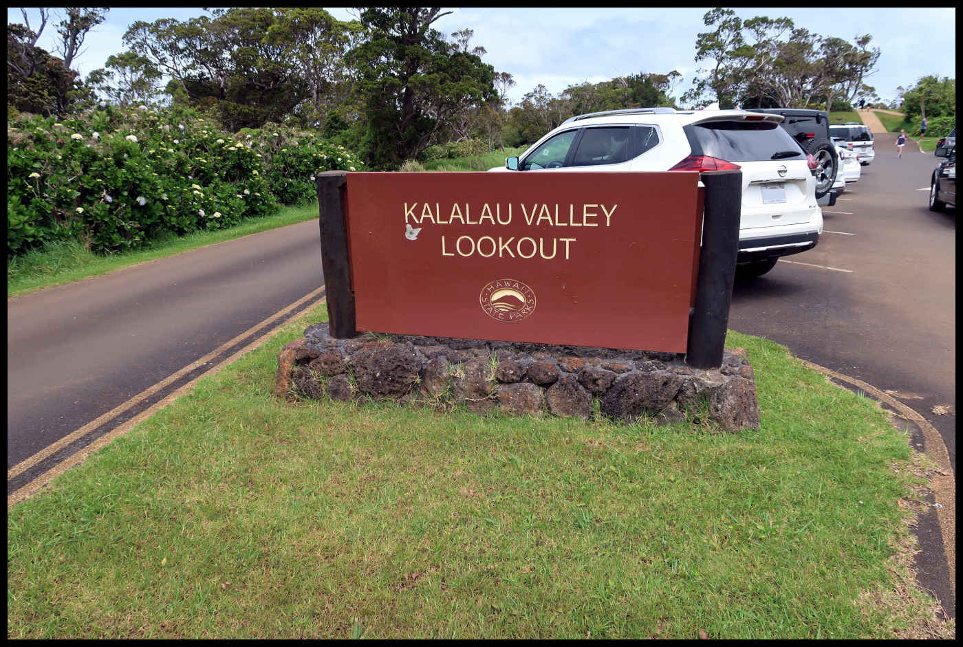 Parking For Kalalau Lookout