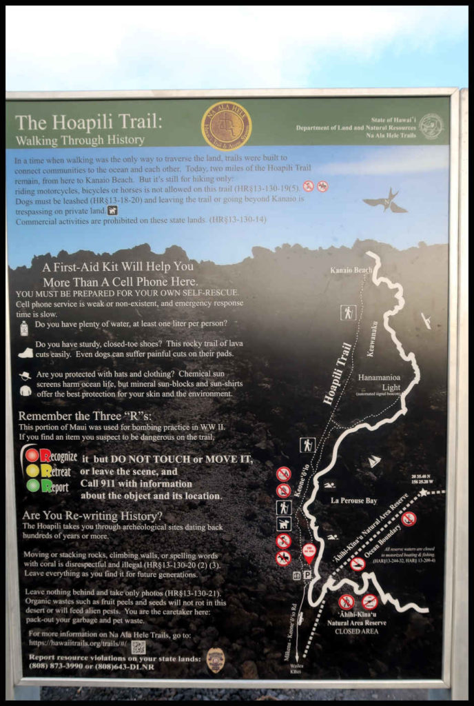 Información de Hoapili Trail