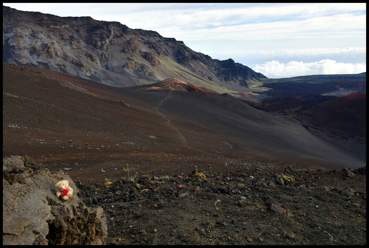 Crater Kalu‘uoka‘ō‘ō - Centro de Visitantes Haleakalā