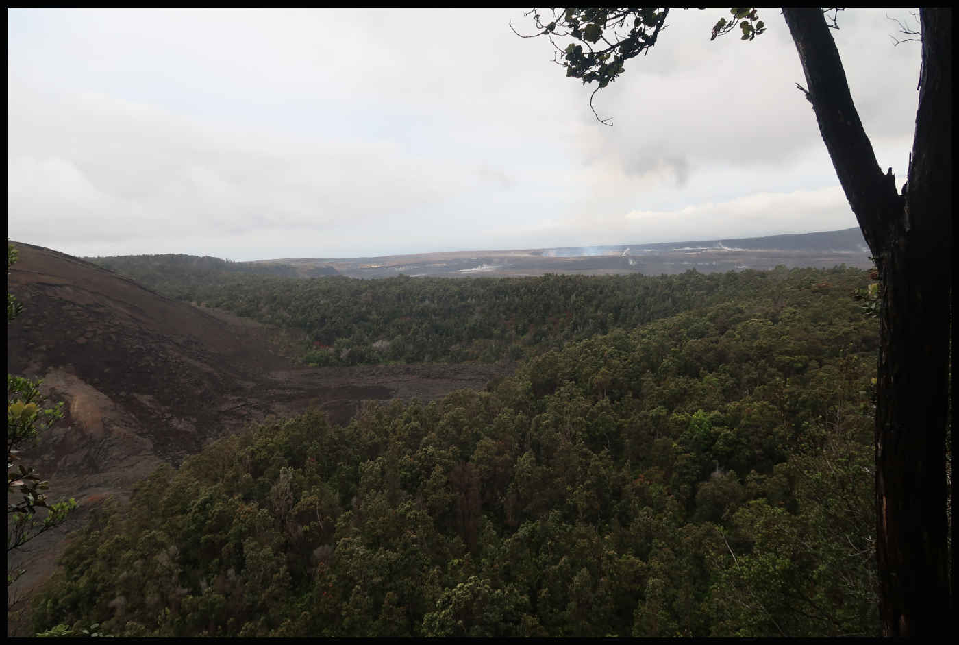 Kilauea Volcano - Halema‘Uma‘U Crater