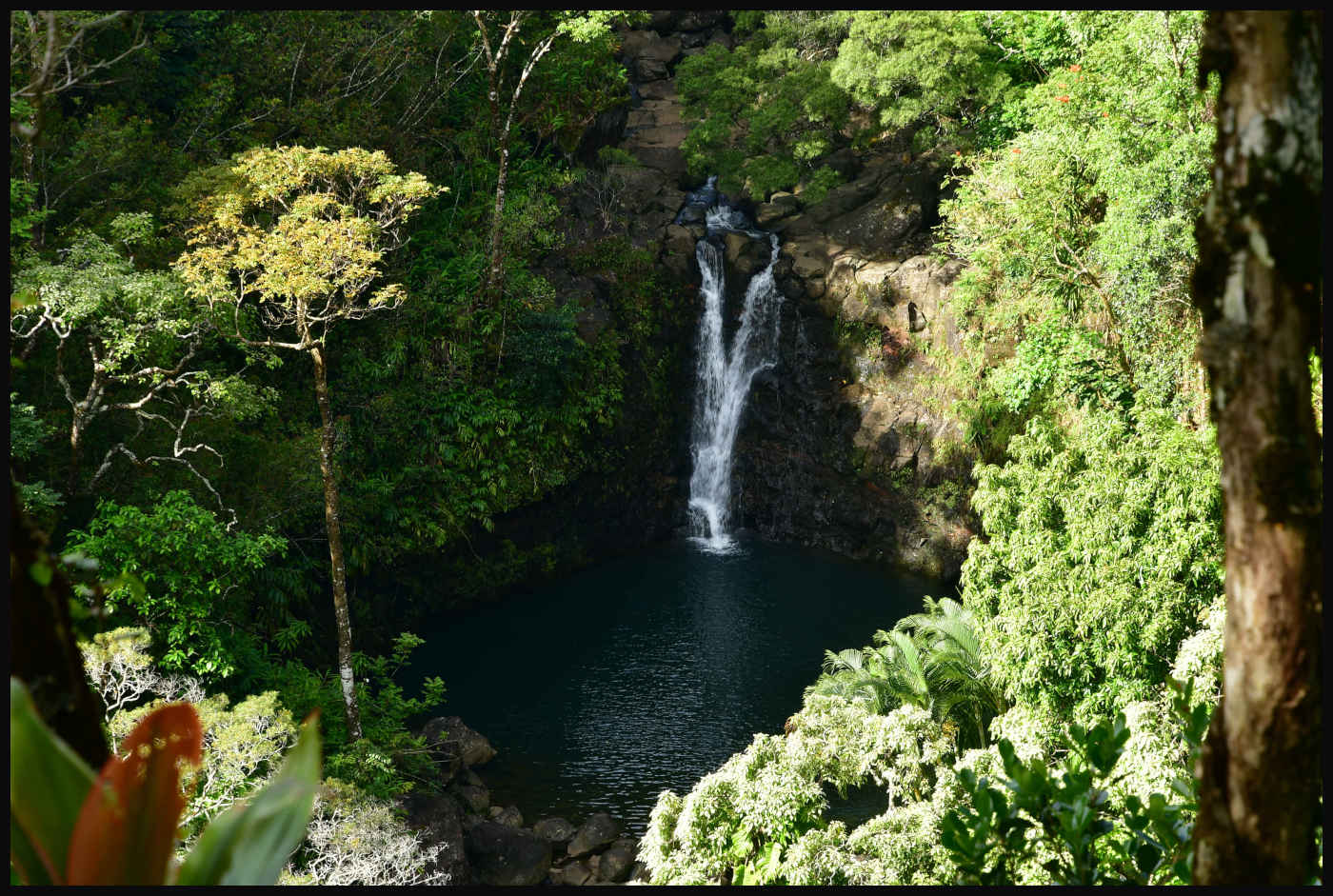 Puohokamoa Falls & Pool