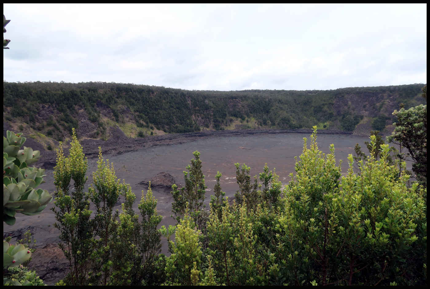 Kilauea Iki Crater desde Pu'u Pua'i Overlook