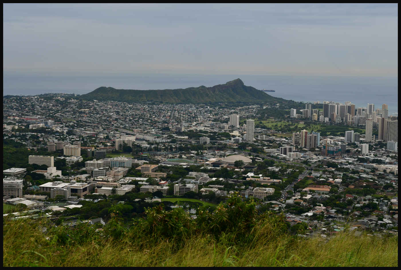 Honolulu desde Tantalus Lookout