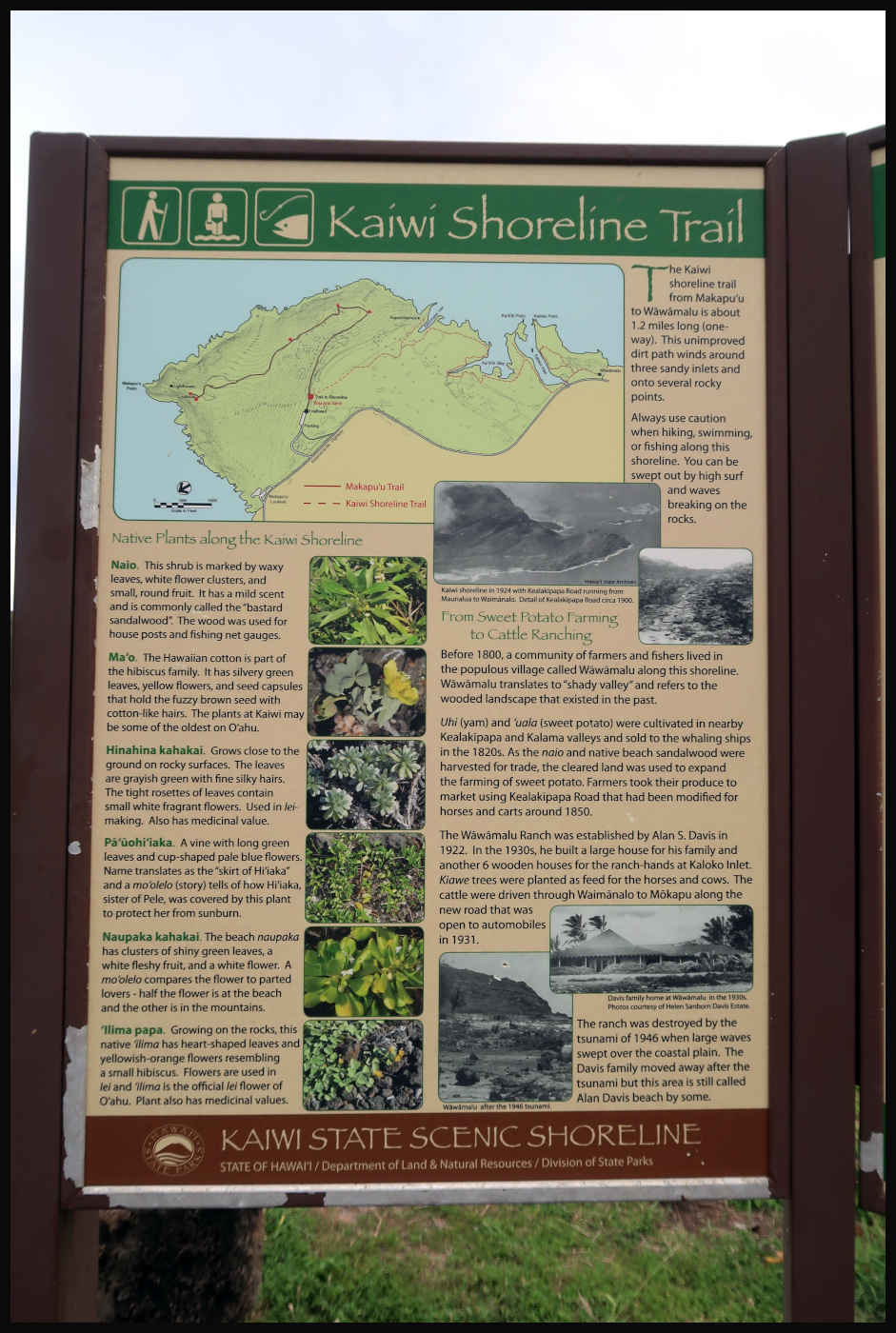 Información de Kaiwi Shoreline Trail