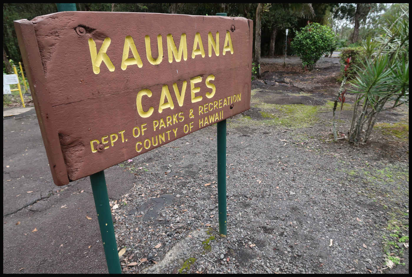 Info- Kaumana Caves