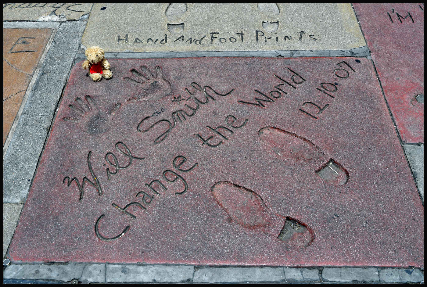 Will Smith en Grauman's Chinese Theatre