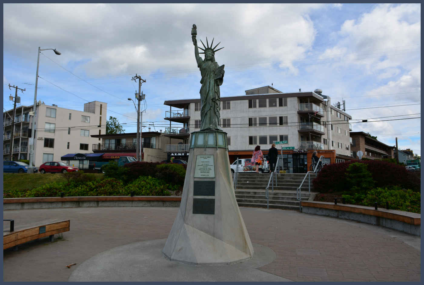 Estatua de la Libertad - Alki Beach Park